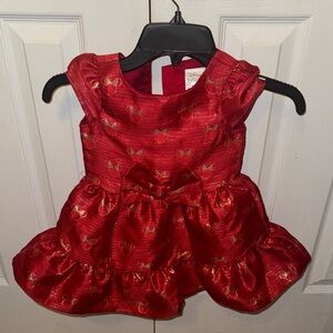 Disney Red Dress with Gold Accents